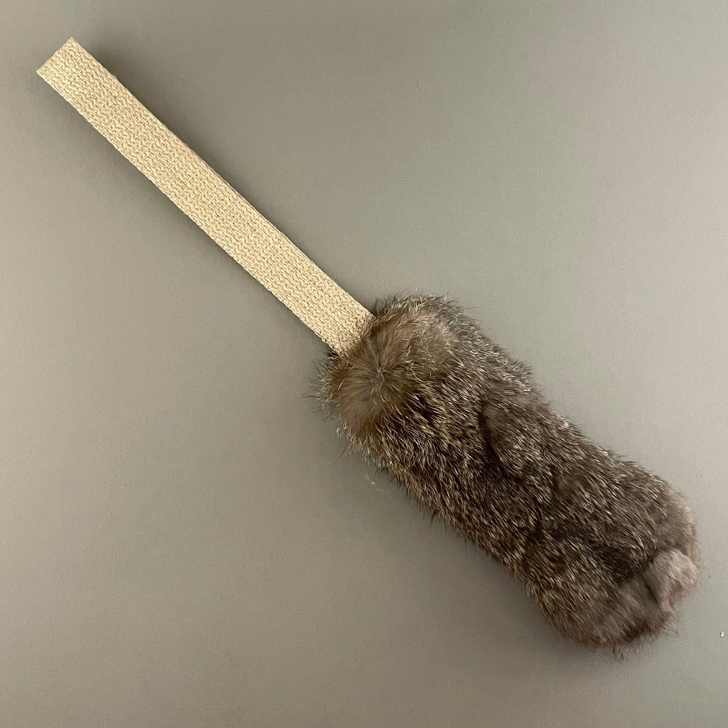 Dog Training Toy with Rabbit Fur