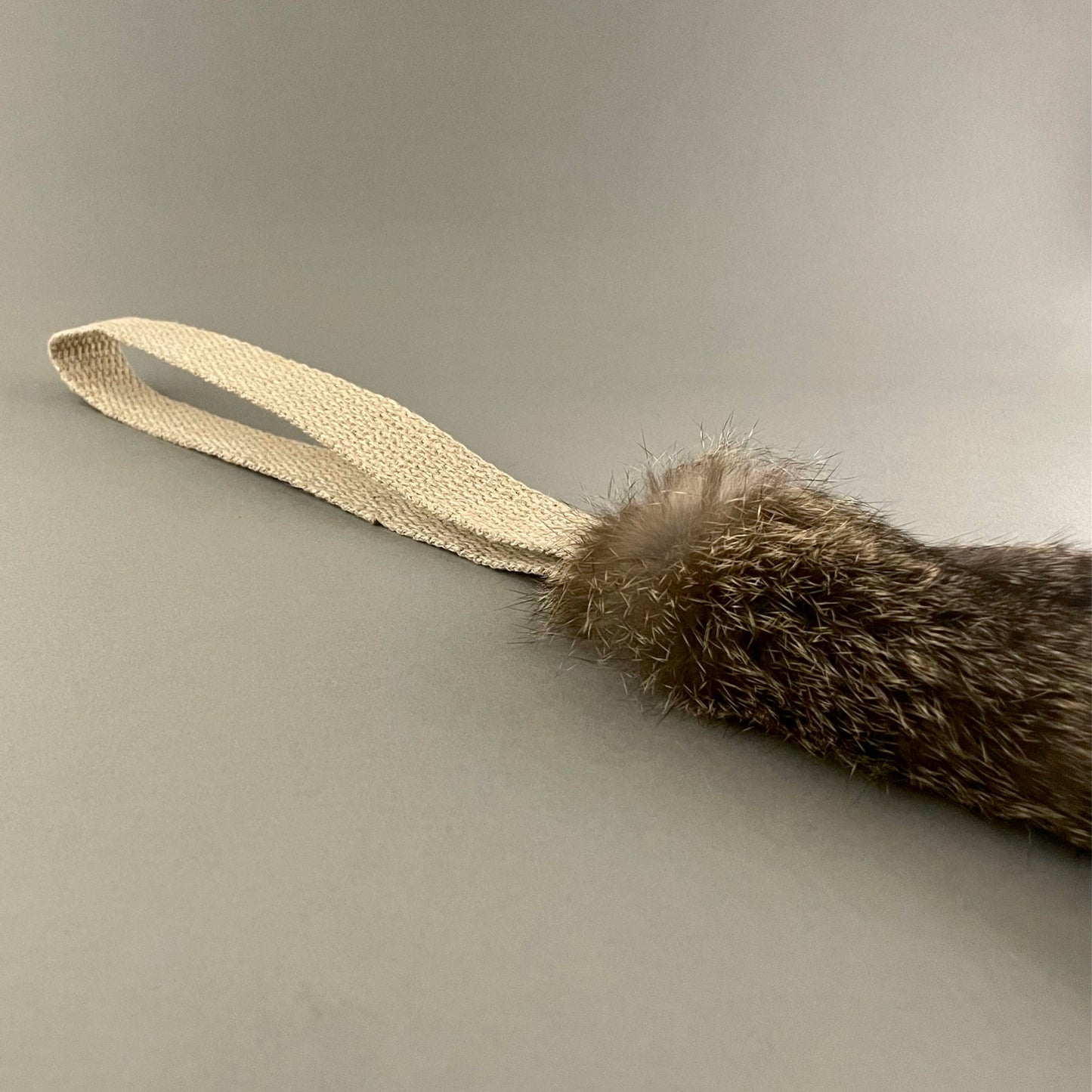 Dog Training Toy with Rabbit Fur