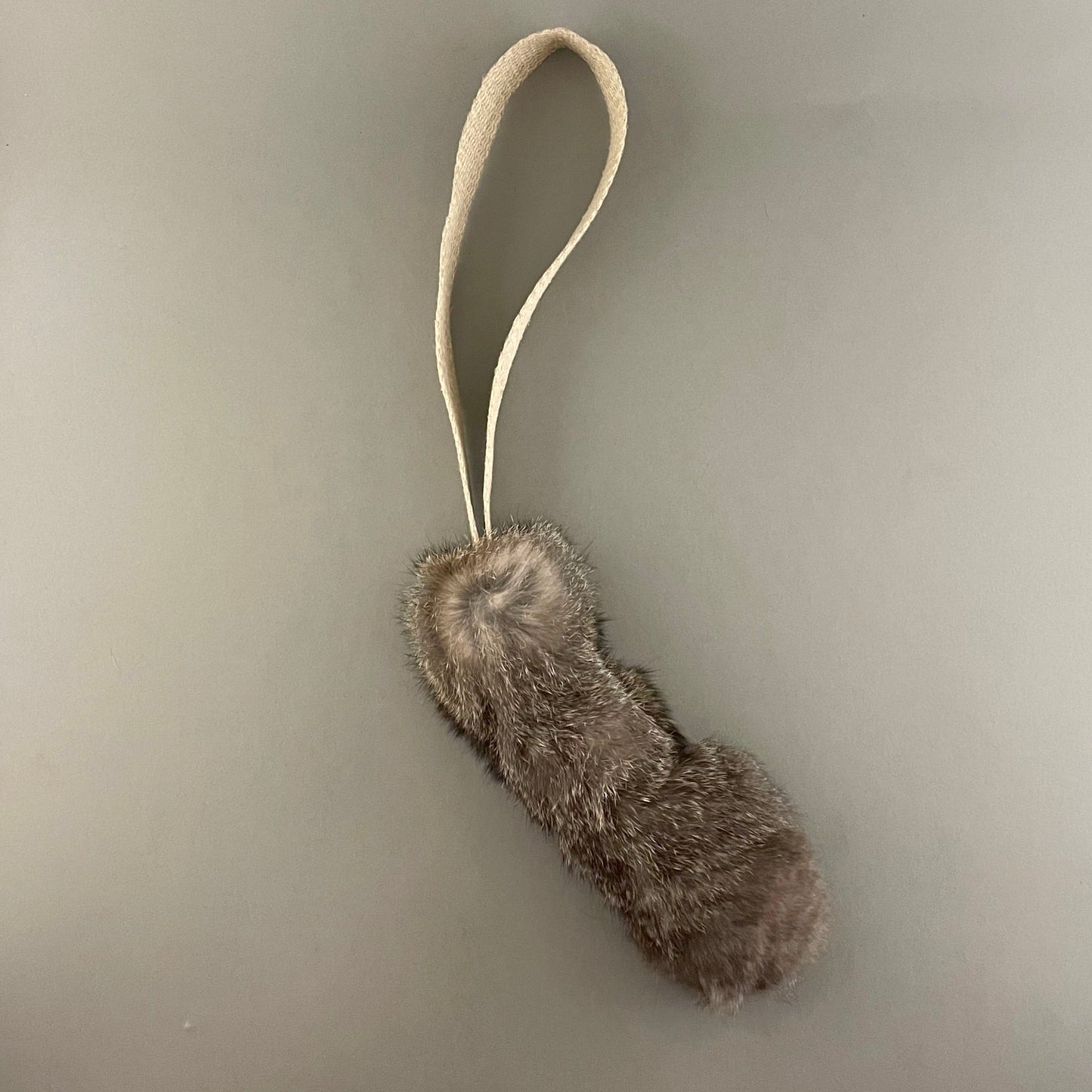 Dog Training Toy with Rabbit Fur