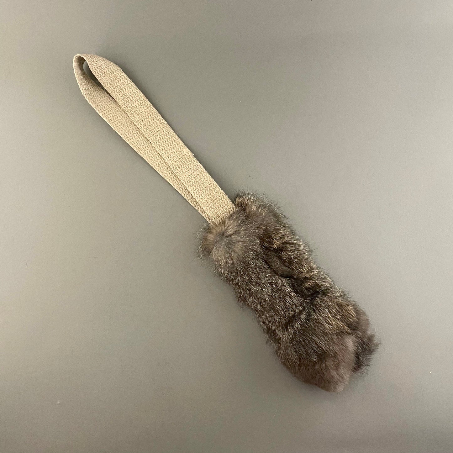Dog Training Toy with Rabbit Fur