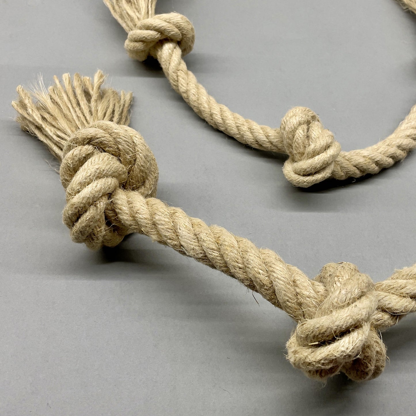 Natural Dog Toy Bundle - Monkey's Fist & Knots