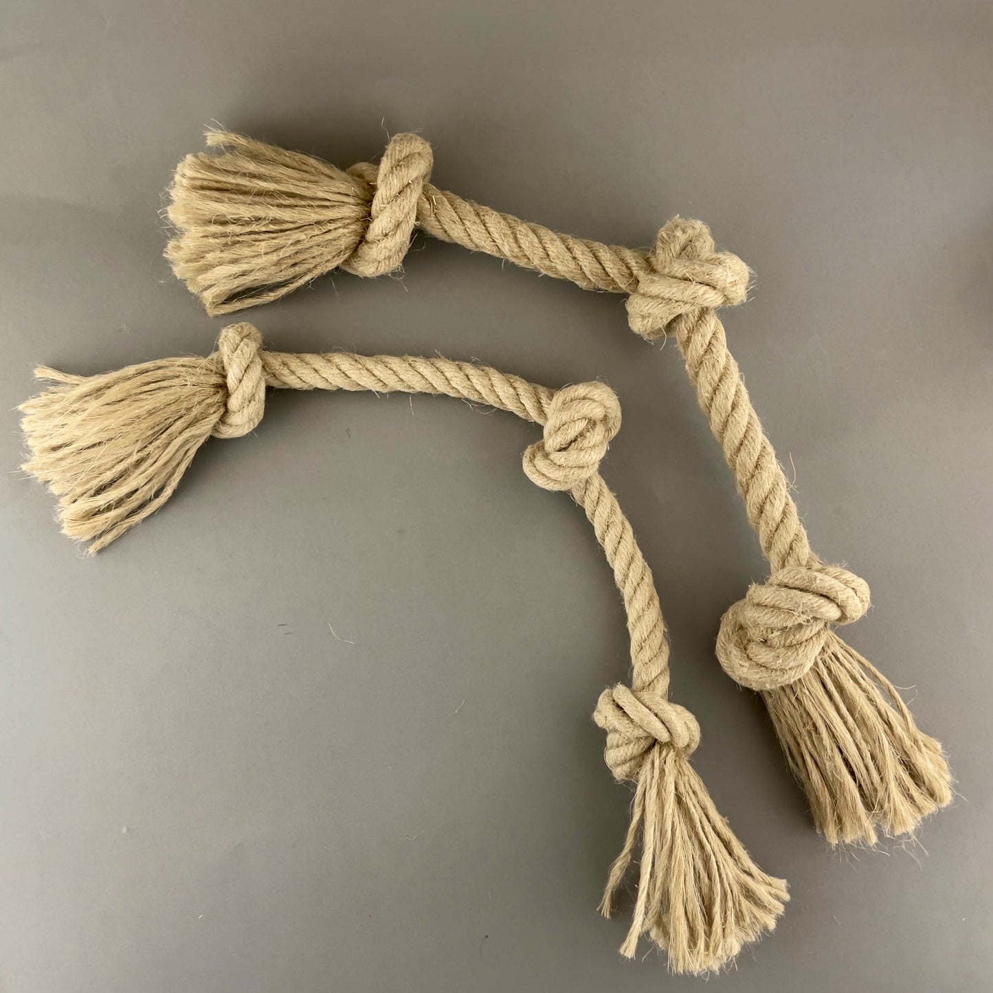 Natural Dog Toy Bundle - Monkey's Fist & Knots