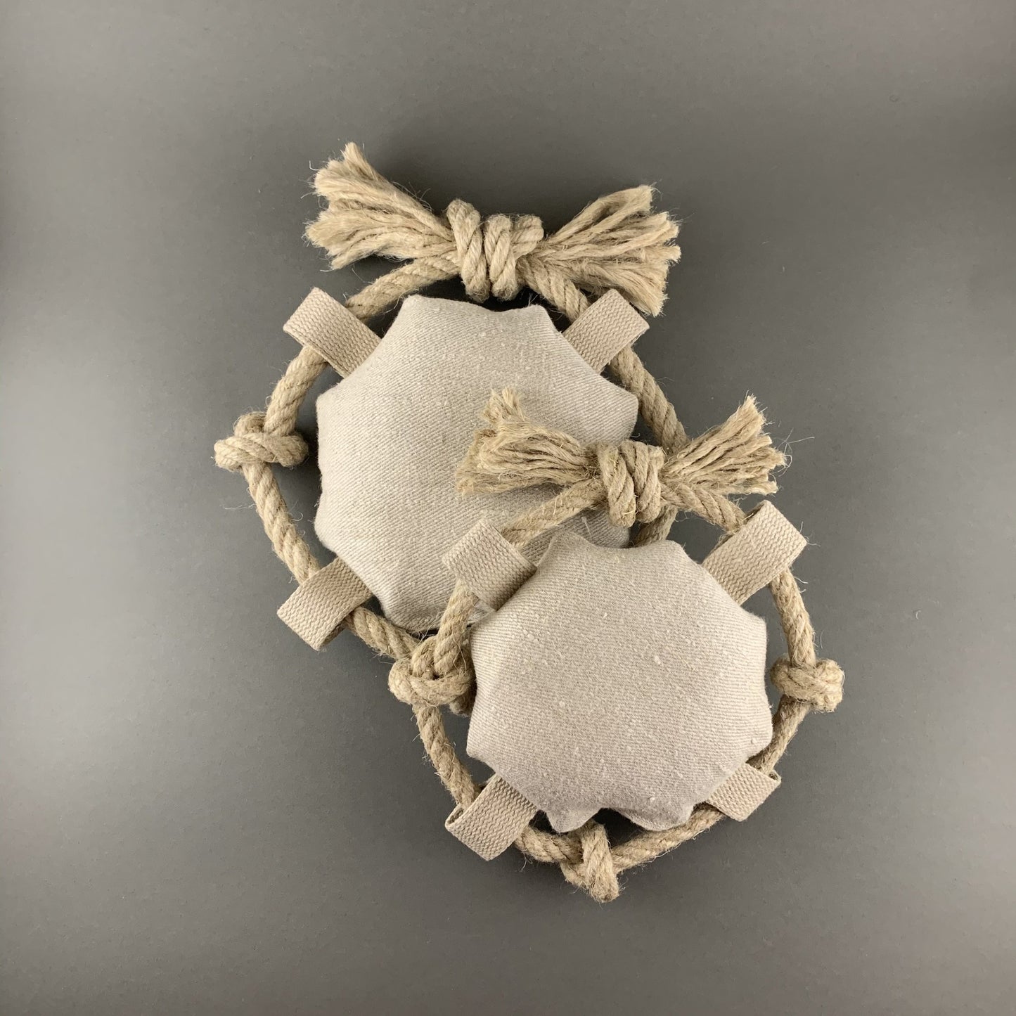 natural hemp pet toys by Pawsome Pet Toys