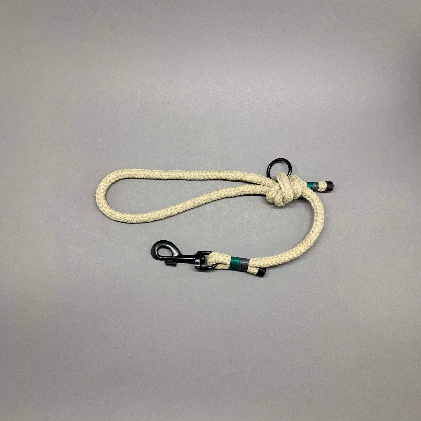 simple and durable hemp rope dog leash