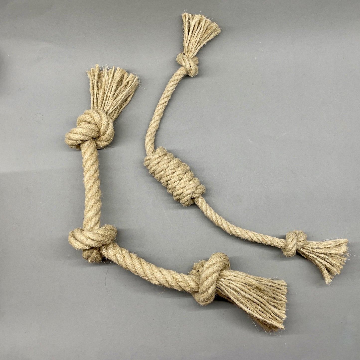 Hemp Dog Toy Bundle - Whip & Knots