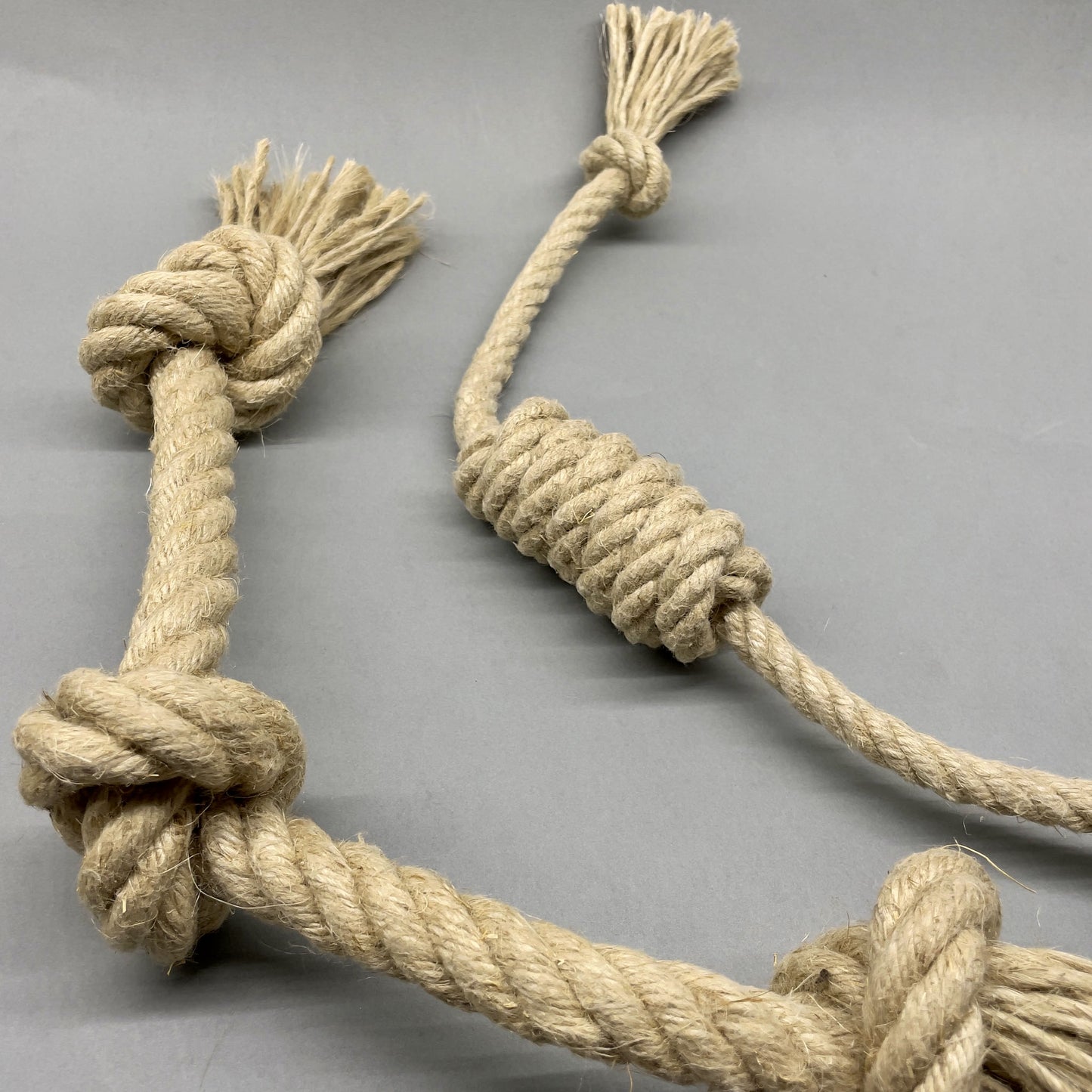 Hemp Dog Toy Bundle - Whip & Knots