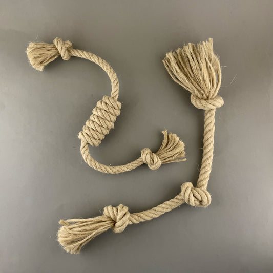 Hemp Dog Toy Bundle - Whip & Knots