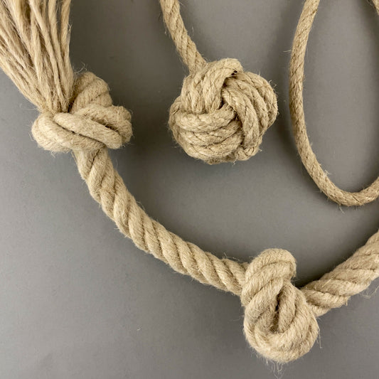 Natural Dog Toy Bundle - Monkey's Fist & Knots