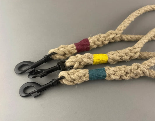 Hemp Rope Short Leash