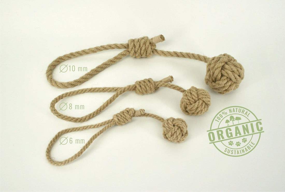 Natural Pet Toys and Products from Hemp, Wool and Leather Pawsome Pet
