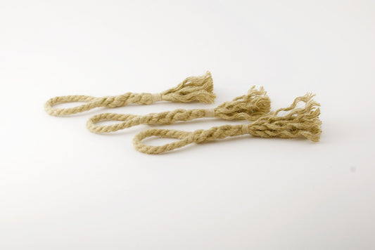 natural hemp cat toys set