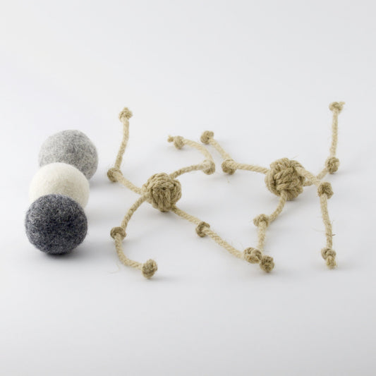 eco friendly cat toy set