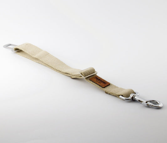 hemp webbing dog or cat seat belt