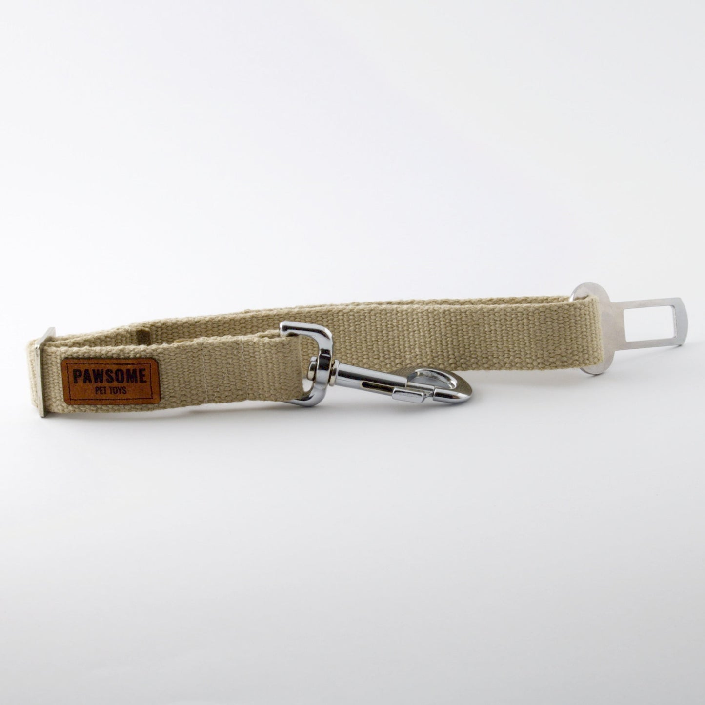 car seat belt for dogs made from hemp