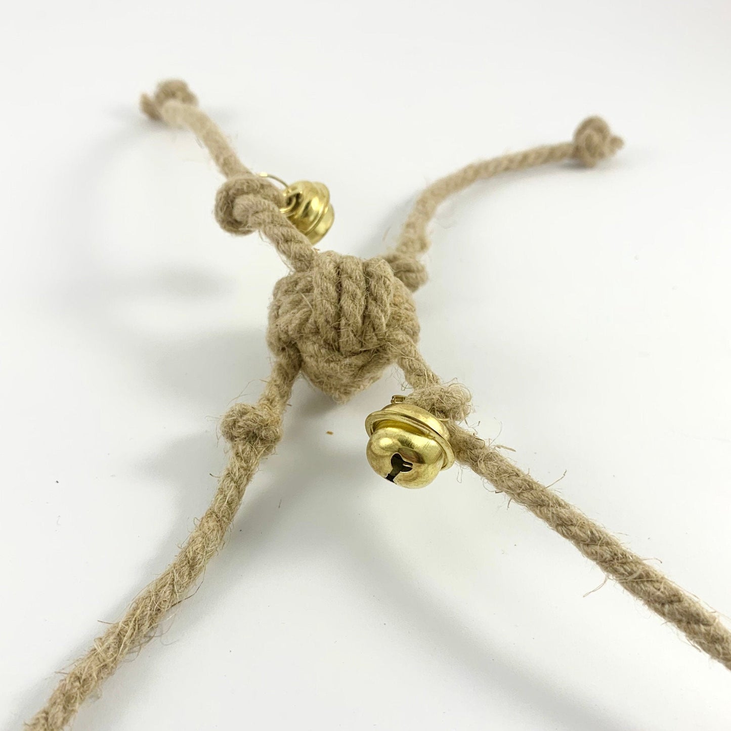 hemp quadripus natural cat toy