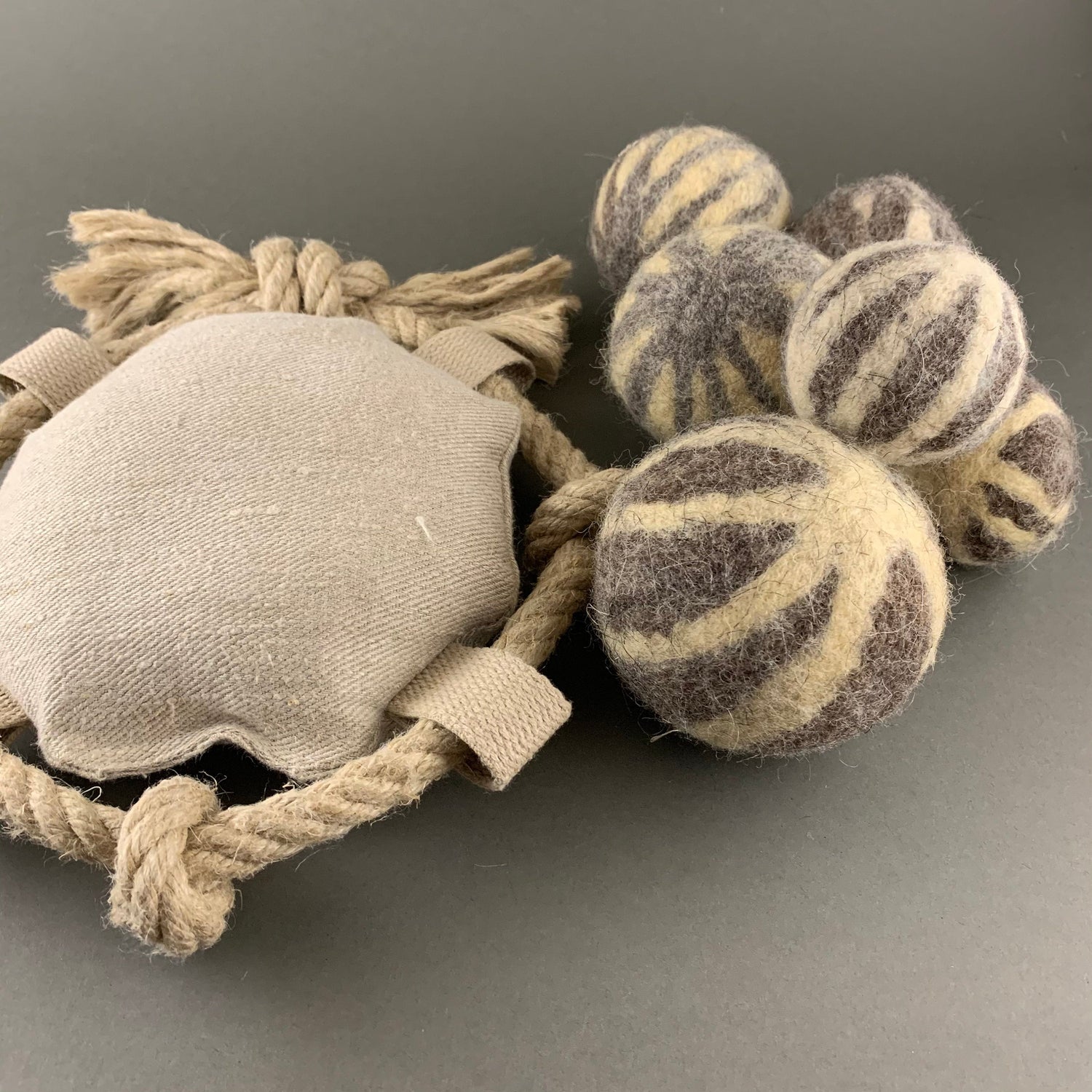 dog toys made from natural materials