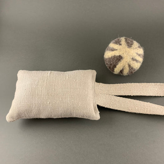 hemp dog toy