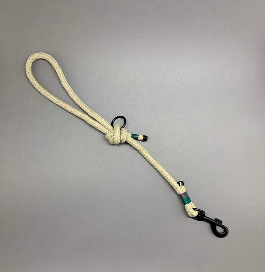 natural braided hemp rope dog lead