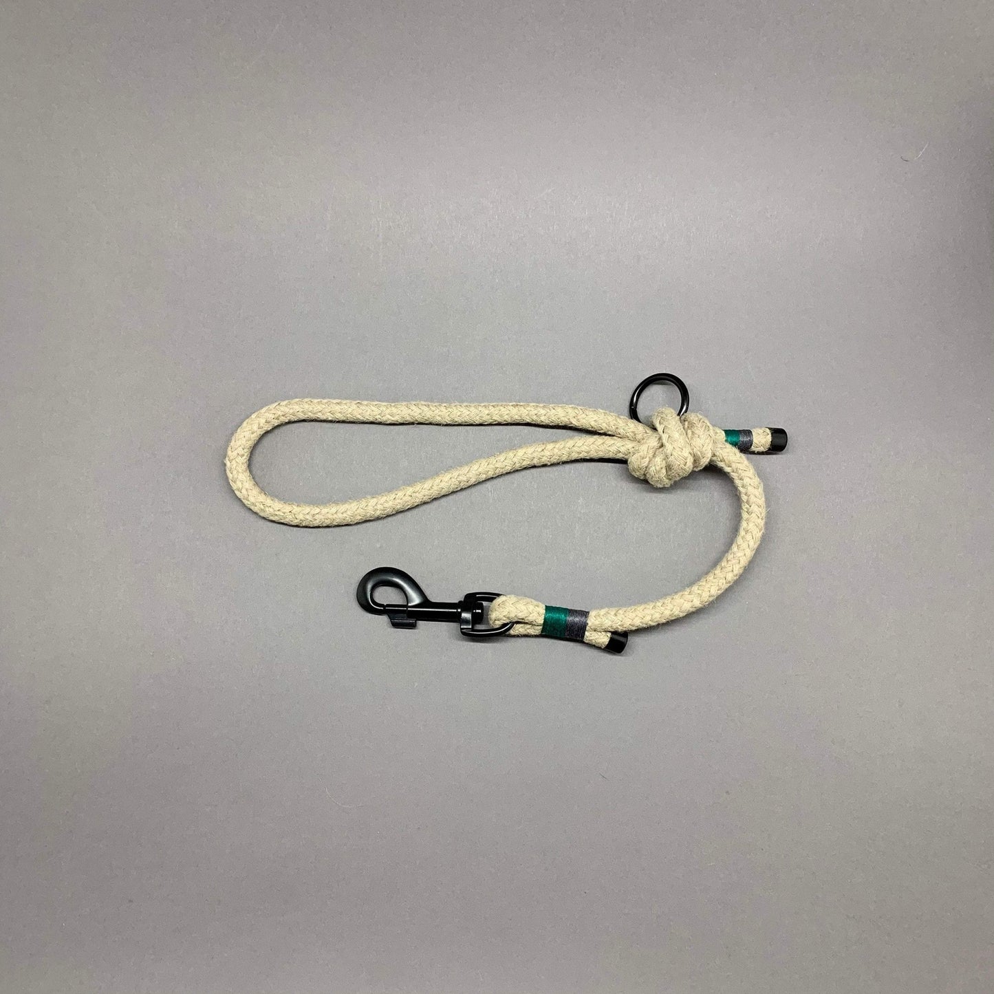 simple and durable hemp rope dog leash